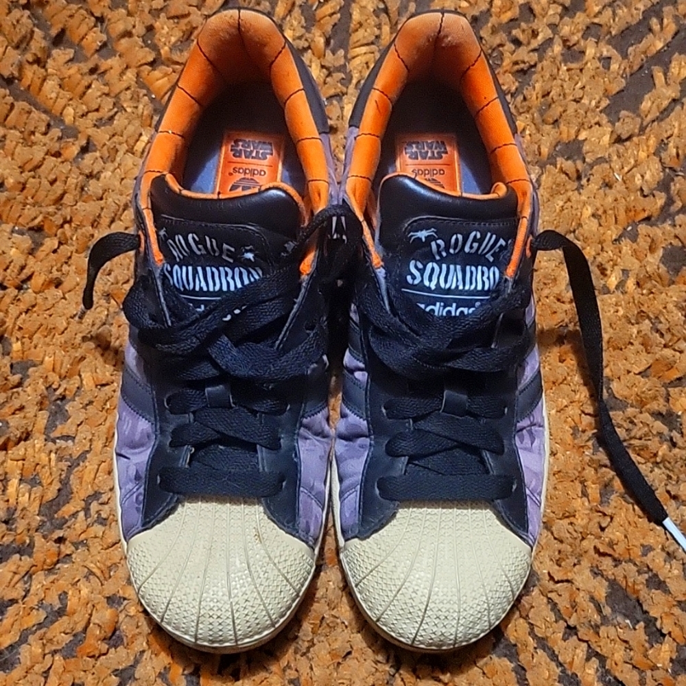 Men rogue squadron adiddas shell toes very rare